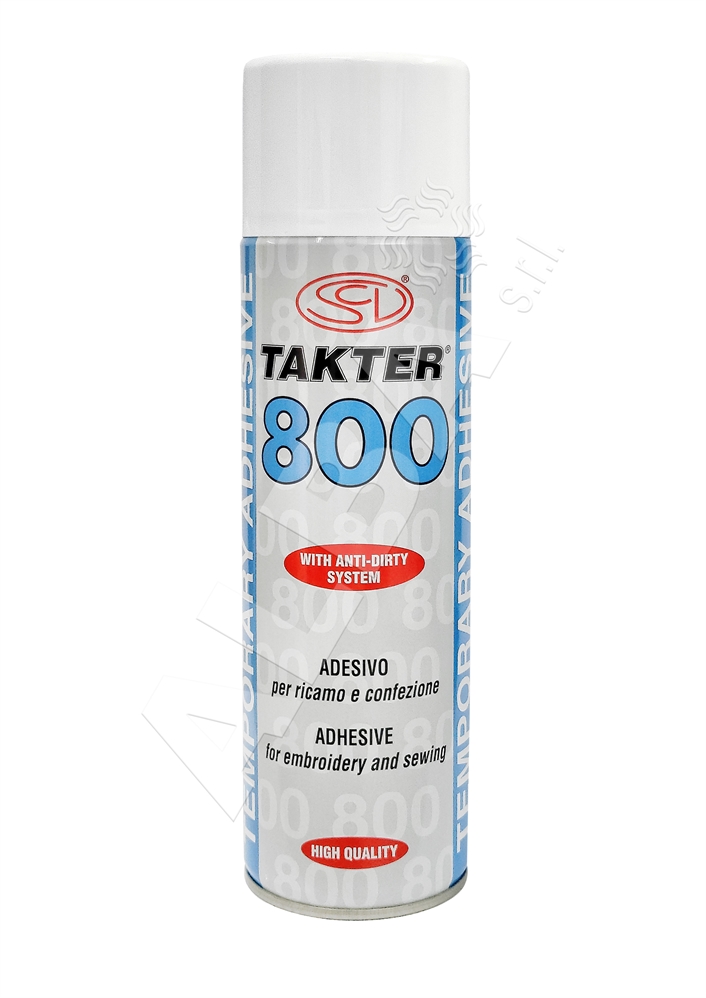 SPRAY ADESIVO TEMPORANEO TAKTER 800 'ANTI SPORCO' 500ML COLLA