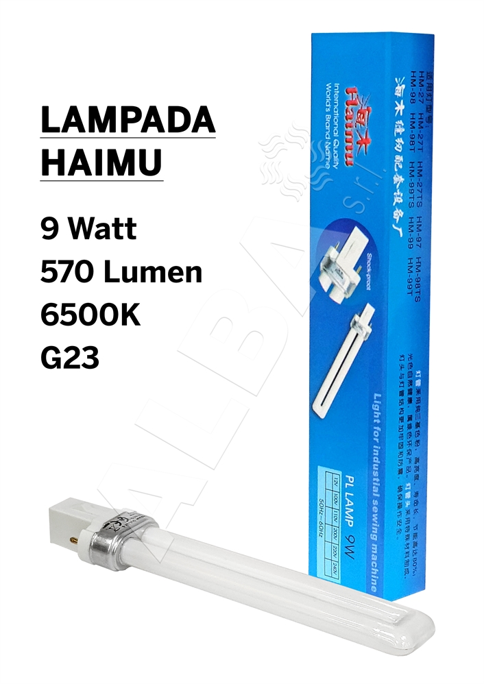 LAMPADINA HAIMU AL NEON HM-9W/865 OSRAM X DS-99K