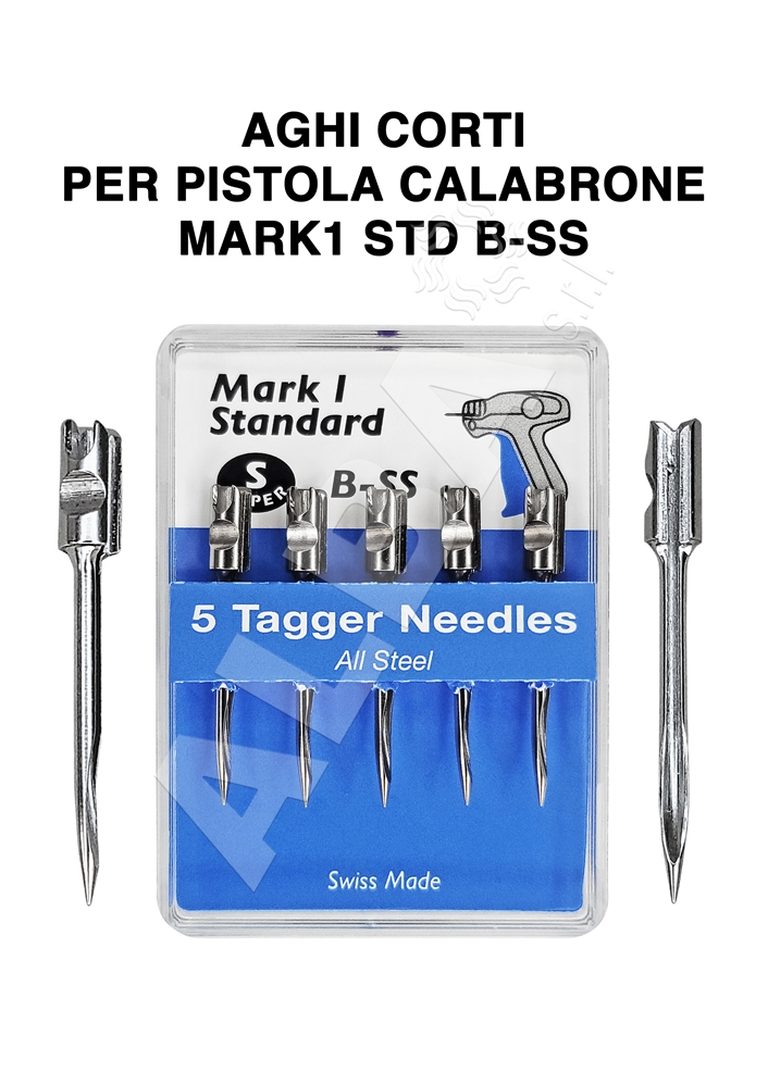 AGHI BANOK 503S ACCIAIO CROMATO MARK1 B-SS STD CORTO CONF.5PZ