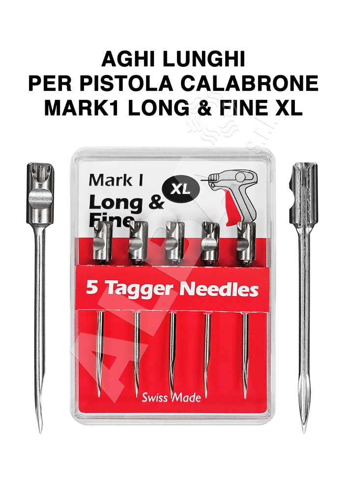 AGHI BANOK 503XL ACCIAIO CROMATO MARK1 FINE-LUNGO CONF.5PZ
