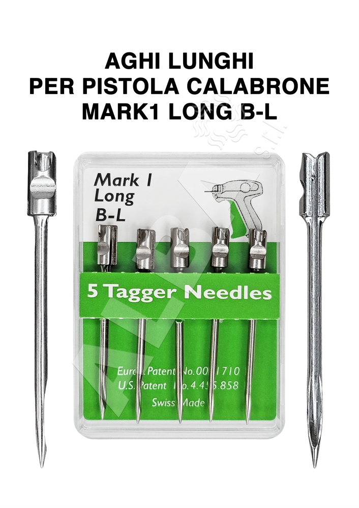 AGHI BANOK 503L ACCIAIO CROMATO MARK1 LUNGO B-L STD CONF.5PZ