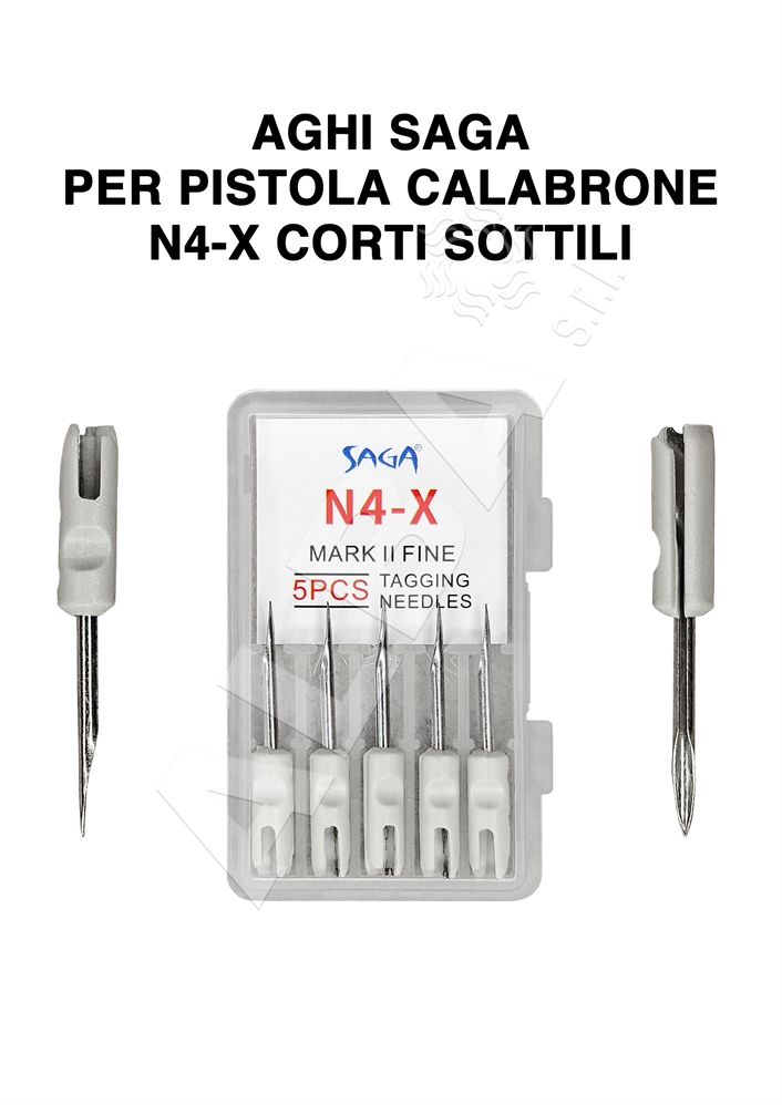 AGHI SAGA CORTI SOTTILI AG455X N4-X PLASTIC HEAD CONF.5PZ