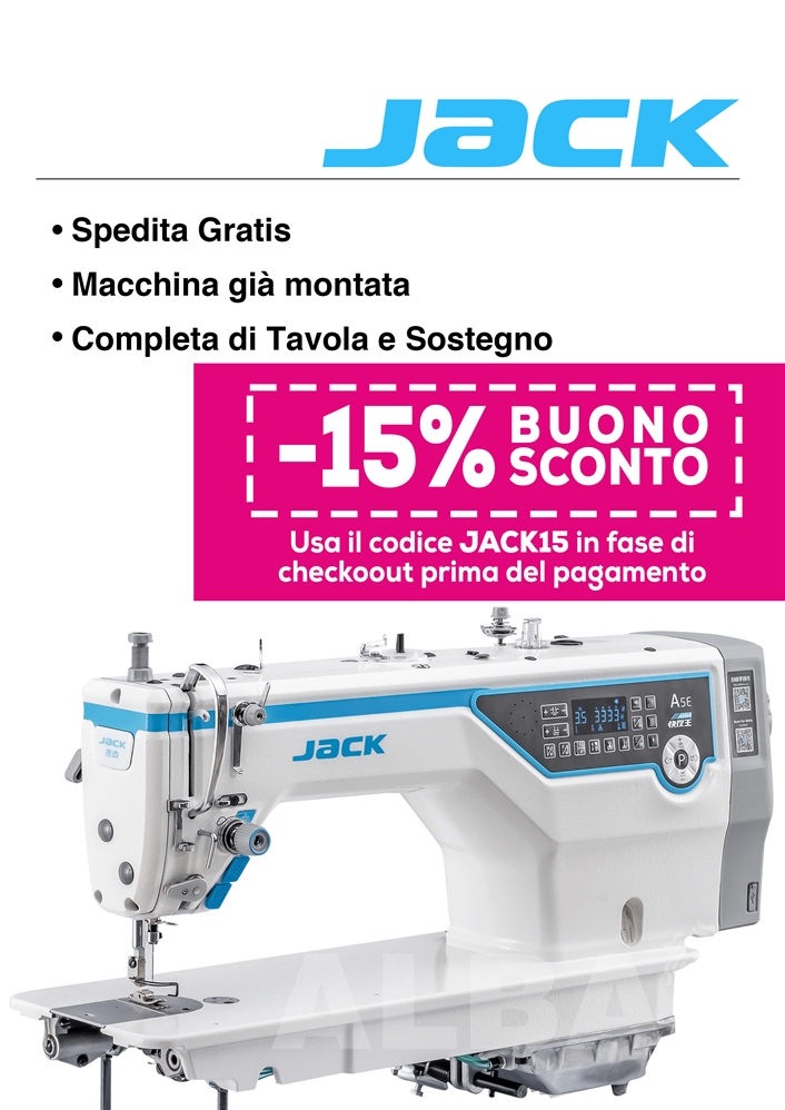 JACK A5E-A MACCHINA LINEARE CON INTELLIGENZA ARTIFICIALE