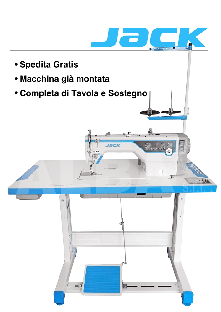 JACK A5E-A MACCHINA LINEARE CON INTELLIGENZA ARTIFICIALE