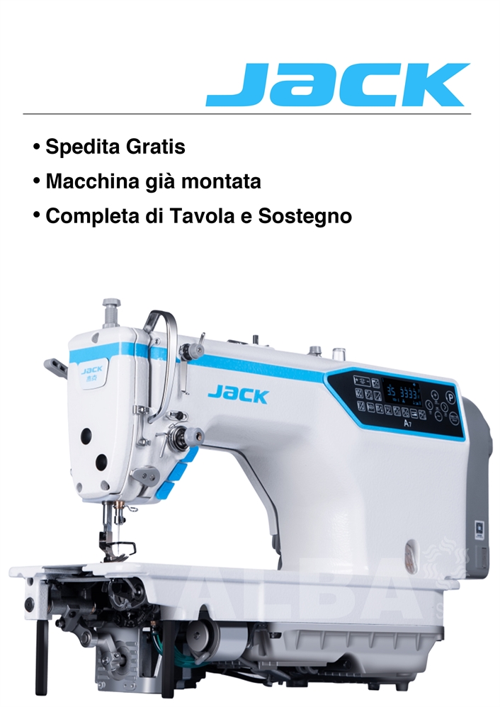 JACK A7 MACCHINA LINEARE CON MOVIMENTO DELLA GRIFFA DIGITALE