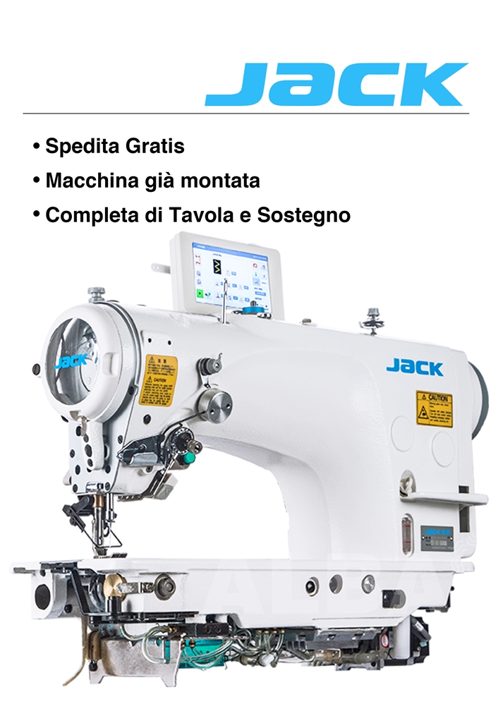 JACK 2290D-SR-3E MACCHINA ZIG/ZAG ELETTRONICA