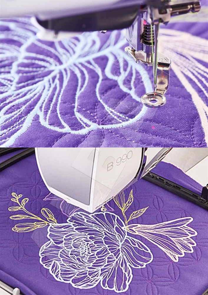 BERNINA B990 MACCHINA PER CUCIRE E RICAMARE CON UNITA' RICAMO XL