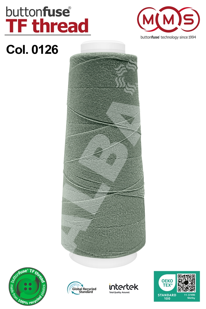 FILATO MMS BUTTON FUSE 260MT COL.0126 TERMOFUSIBILE VERDE
