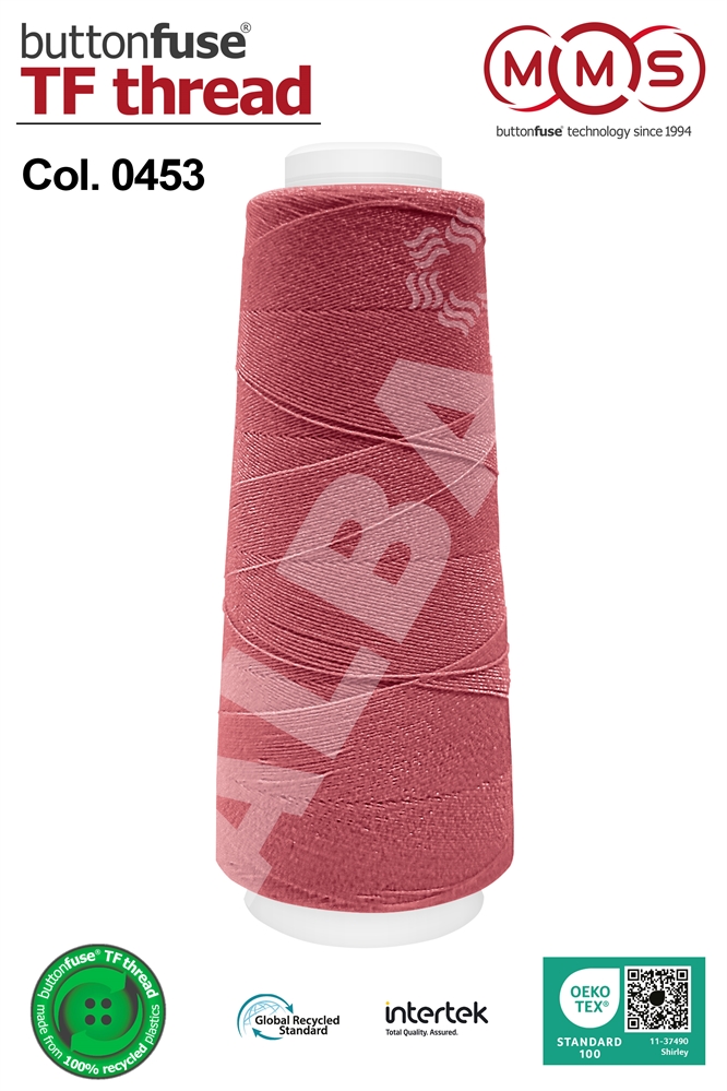 FILATO MMS BUTTON FUSE 260MT COL.0453 TERMOFUSIBILE ROSSO