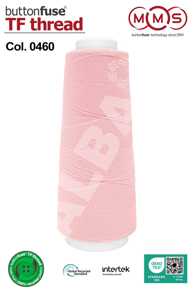 FILATO MMS BUTTON FUSE 260MT COL.0460 TERMOFUSIBILE ROSA