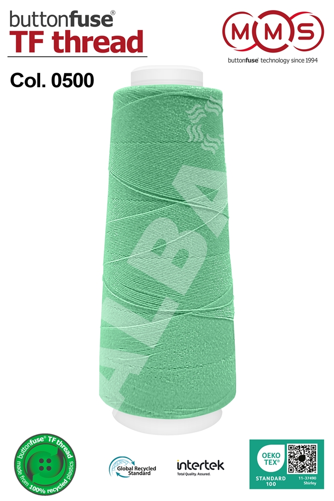 FILATO MMS BUTTON FUSE 260MT COL.0500 TERMOFUSIBILE VERDE