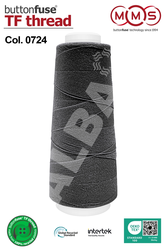 FILATO MMS BUTTON FUSE 260MT COL.0724 TERMOFUSIBILE GRIGIO SCURO