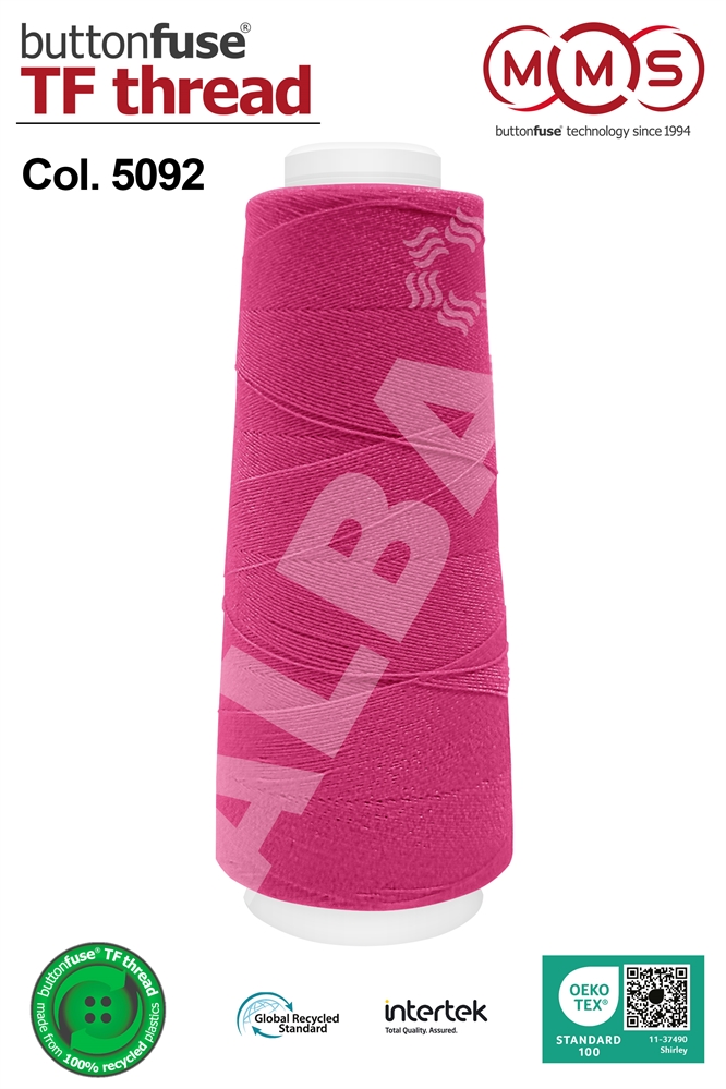 FILATO MMS BUTTON FUSE 260MT COL.5092 TERMOFUSIBILE FUCSIA