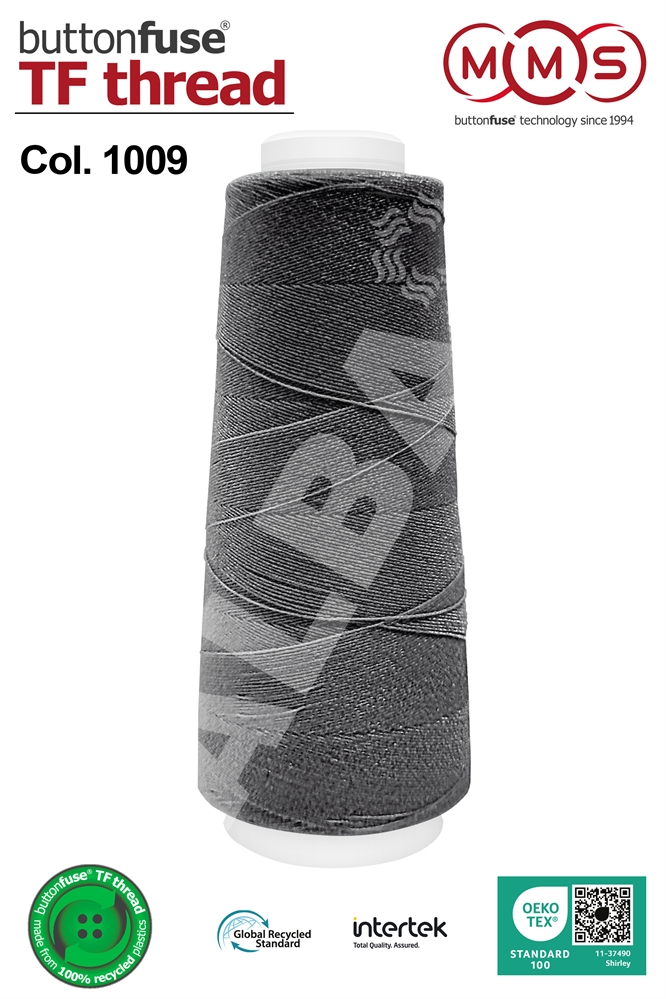 FILATO MMS BUTTON FUSE 260MT COL.1009 TERMOFUSIBILE GRIGIO