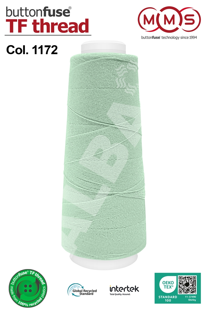 FILATO MMS BUTTON FUSE 260MT COL.1172 TERMOFUSIBILE VERDE CHIARO