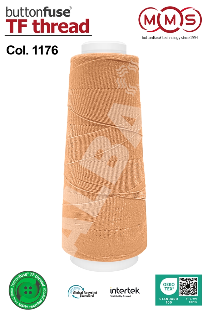 FILATO MMS BUTTON FUSE 260MT COL.1176 TERMOFUSIBILE ARANCIO