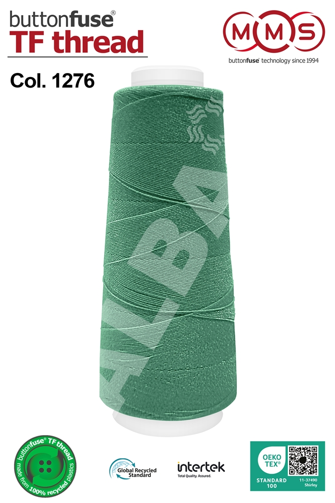 FILATO MMS BUTTON FUSE 260MT COL.1276 TERMOFUSIBILE VERDE