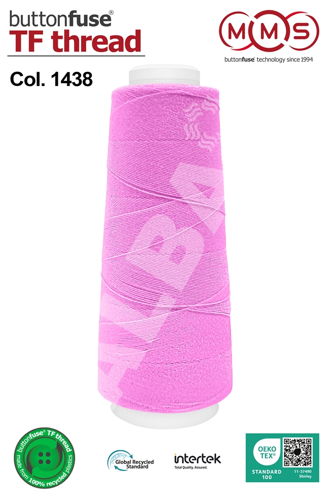 FILATO MMS BUTTON FUSE 260MT COL.1438 TERMOFUSIBILE FUCSIA