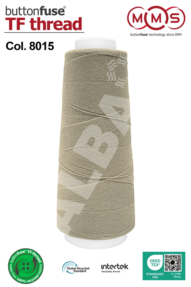 FILATO MMS BUTTON FUSE 260MT COL.8015 TERMOFUSIBILE VERDE