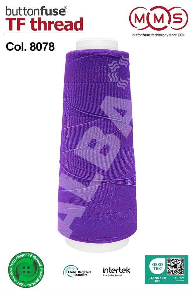FILATO MMS BUTTON FUSE 260MT COL.8078 TERMOFUSIBILE VIOLA