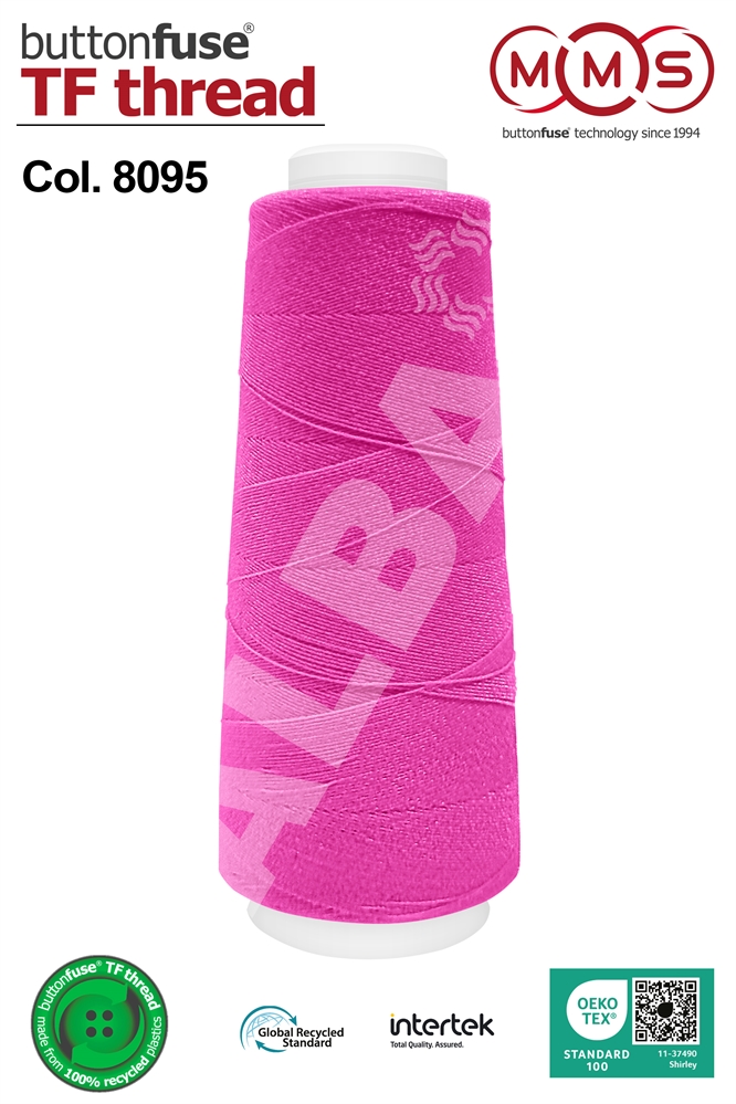FILATO MMS BUTTON FUSE 260MT COL.8095 TERMOFUSIBILE FUCSIA