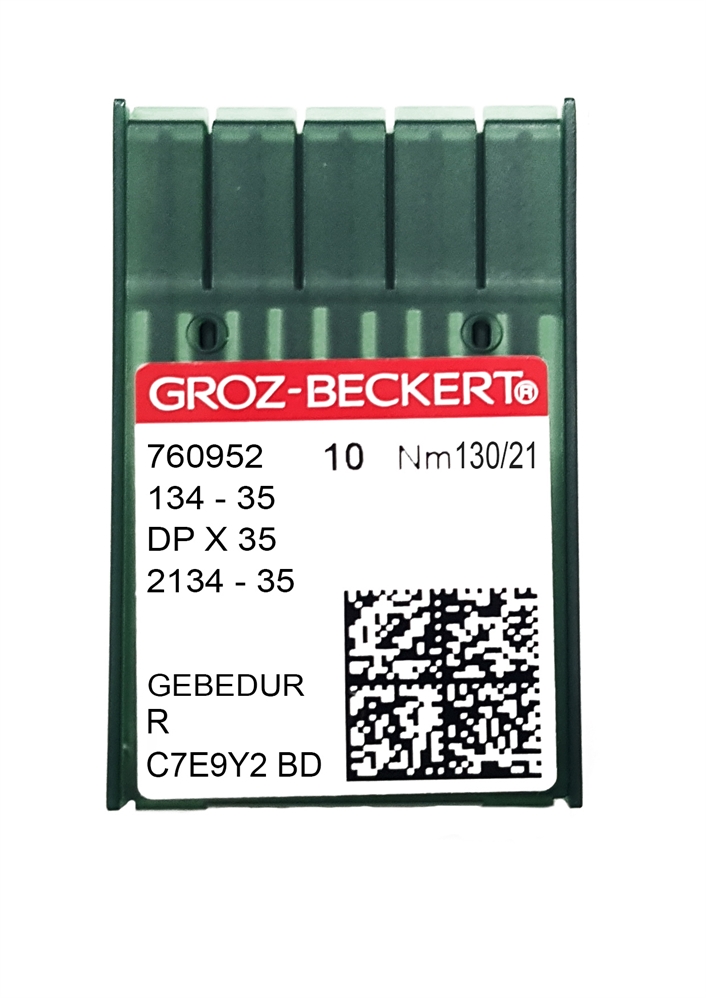 AGHI 134-35/DPx35/2134-35 GROZ-BECKERT FINEZZA 130 R GEBEDUR