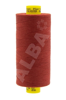 GUTERMANN MARA 150/01000mt Col. 0026 ROSSO