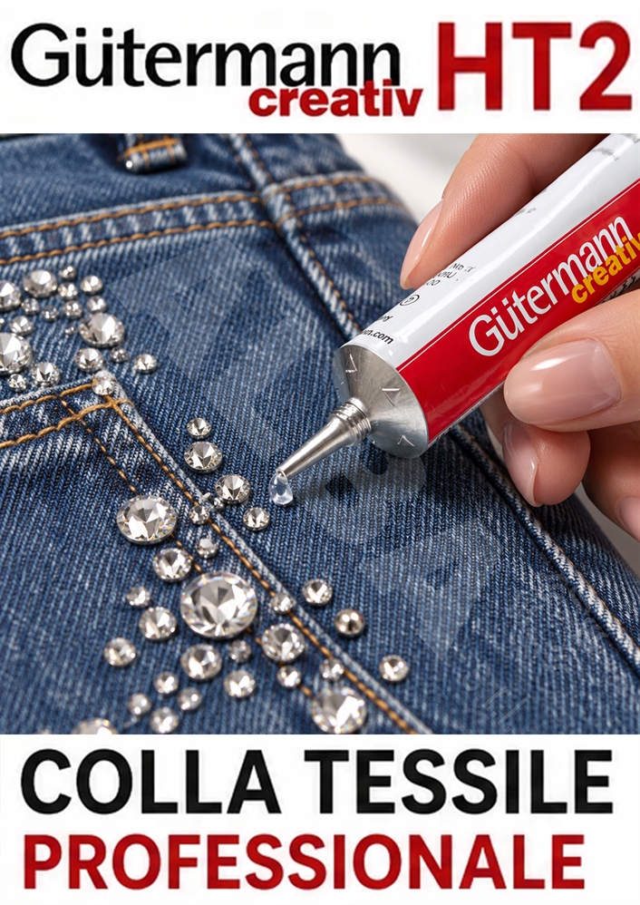 COLLA TESSILE GUTERMANN HT2 TEXTILE - TUBETTO DA 30GR